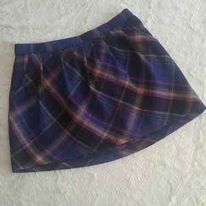 Old Navy plaid skirt